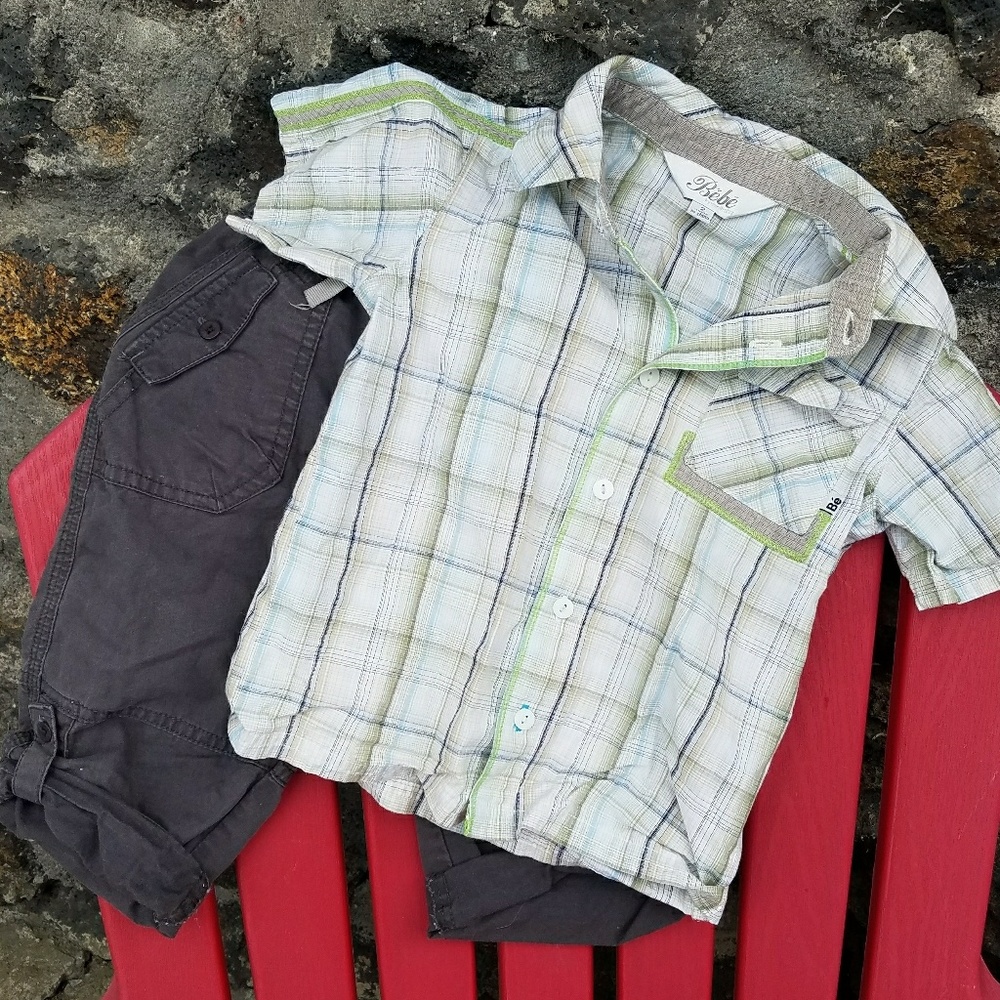 Bebe 18-24mo 2pc. summer set